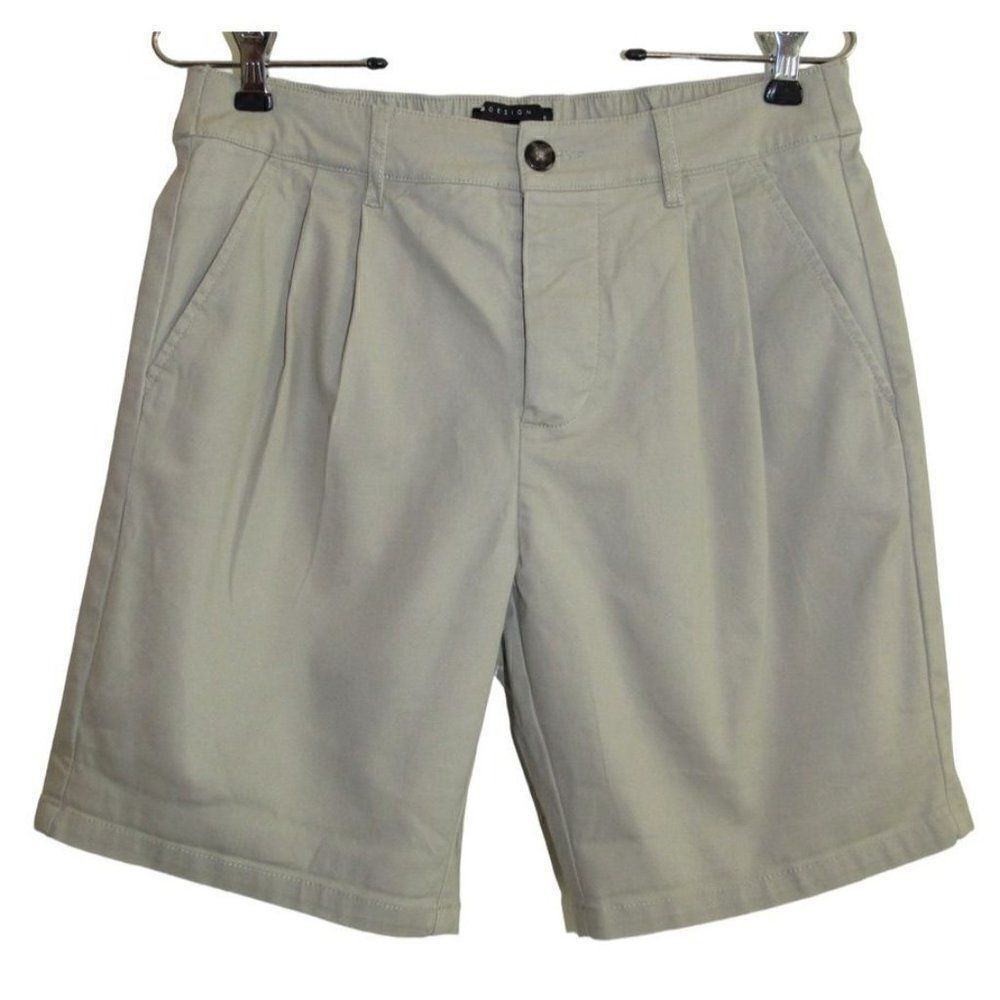 ‎Men's Asos Design Beige Cigarette Chino Shorts Sz 30